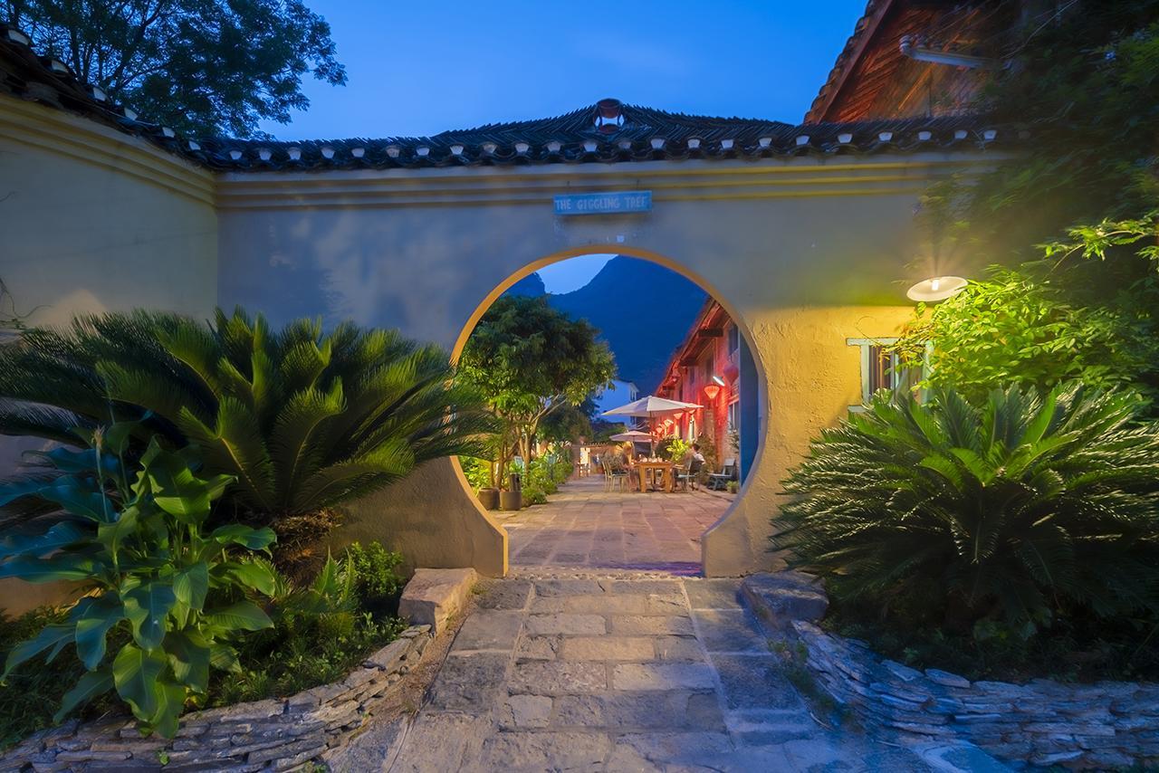 The Giggling Tree Hotel Yangshuo Exterior foto